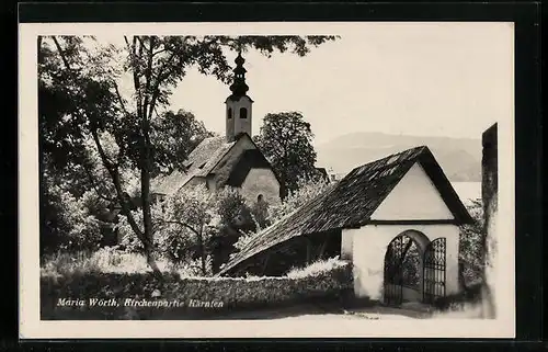 AK Maria Wörth, Kirchenpartie