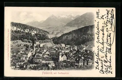 AK Feldkirch, Totale mit Gurtisspitze