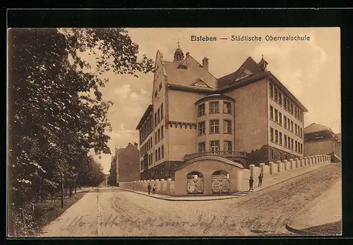 AK Eisleben, Städtische Oberrealschule