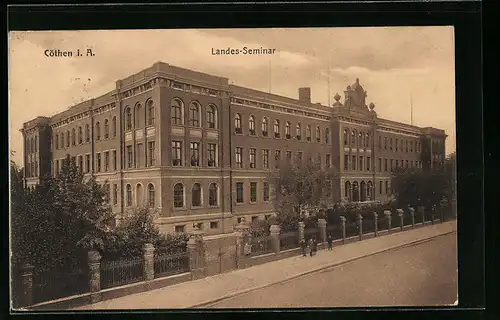 AK Cöthen i. A., Landes-Seminar
