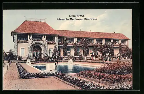 AK Magdeburg, Anlagen und Gebäude des Rennvereins