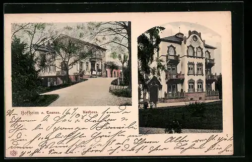 AK Hofheim /Taunus, Kurhaus mit Anlagen