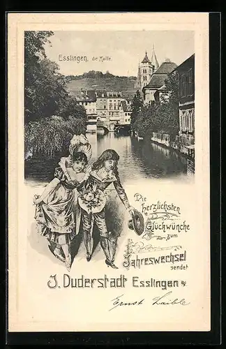 AK Esslingen, Blick auf die Maille