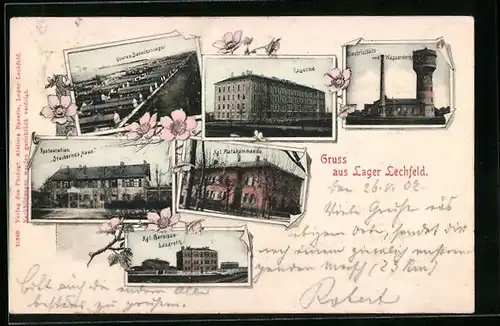 AK Lager Lechfeld, Kaserne, Electricitäts- und Wasserwerk, Restauration Steinernes Haus