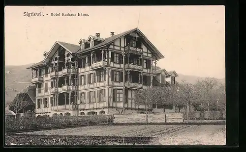 AK Sigriswil, Hotel Kurhaus Bären