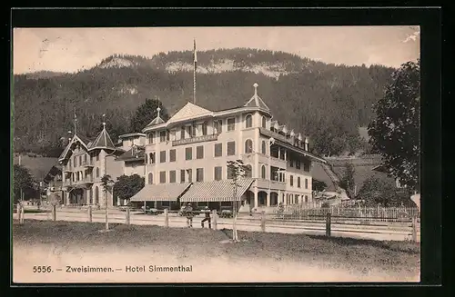 AK Zweisimmen, Hotel Simmenthal