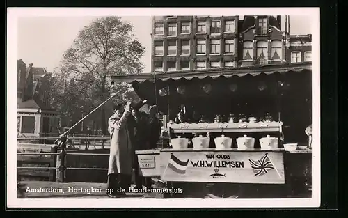 AK Amsterdam, Haringkar op de Haarlemmersluis