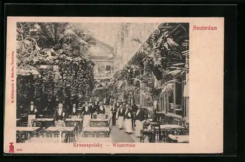 AK Amsterdam, Restaurant Krasnapolsky, Wintertuin