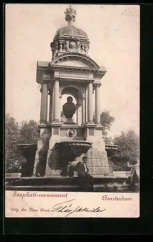 AK Amsterdam, Sarphati-monument