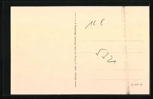 AK Schmiedehausen, Totalansicht, Gasthof zur Post, Saal