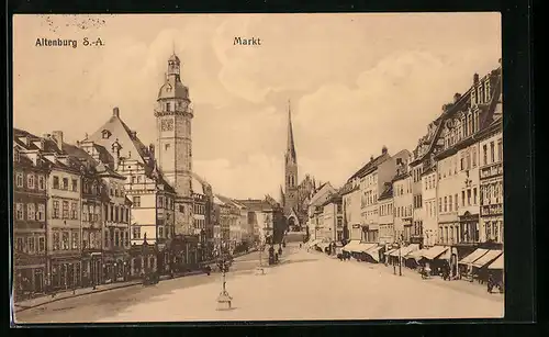 AK Altenburg S.-A., Blick auf den Markt