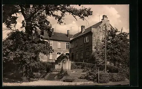 AK Rositz, Blick auf die alte Schule