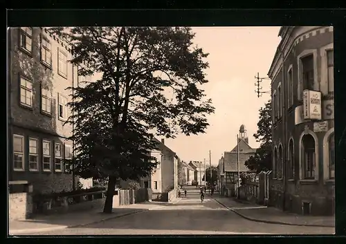 AK Zipsendorf /Bez. Leipzig, Geschwister-Scholl-Strasse