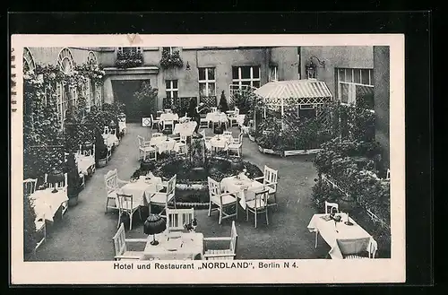 AK Berlin, Hotel und Restaurant Nordland, Invalidenstrasse 115