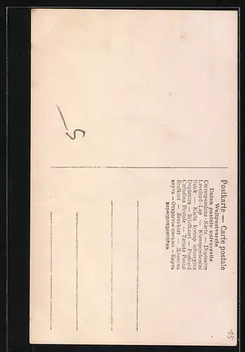 AK Der erste Schritt, Kronprinzessin Cecilie mit ihrem Sohn