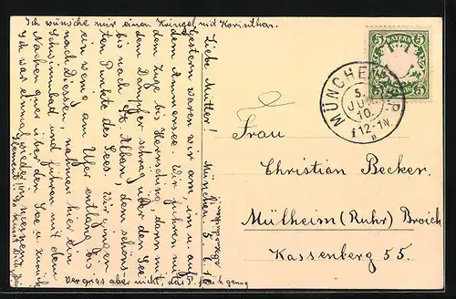 AK München, Künstlerhaus, Synagoge