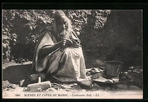 AK Cordonnier Juif, Jüdischer Mann