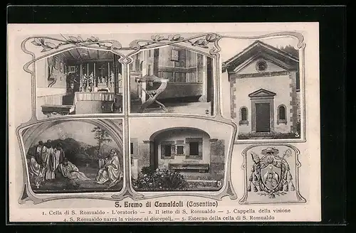 AK S. Eremo di Camaldoli, Cella di S. Romualdo, Cappella della visione