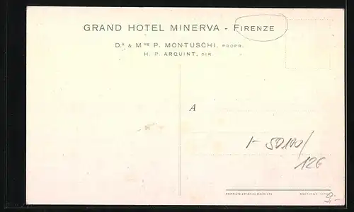 AK Firenze, Grand Hotel Minerva