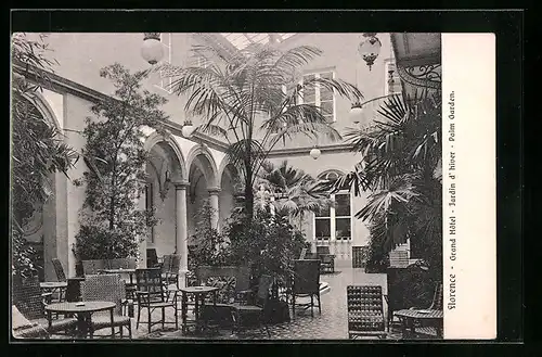 AK Florence, Grand Hotel, Palm Garden
