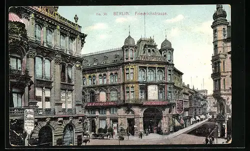 AK Berlin, Panopticum in der Friedrichstrasse