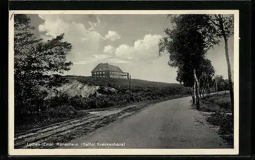 AK Lathen /Ems, Marienheim, Kathol. Krankenhaus