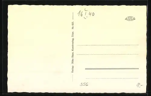 AK Wittlich, Blick vom Steinbruch auf den Ort