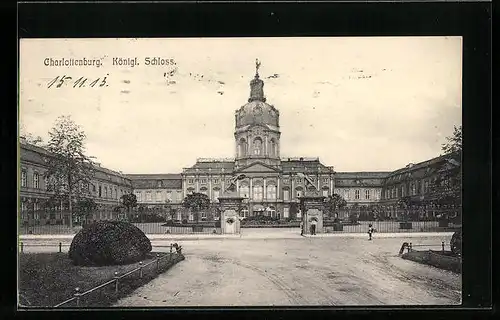 AK Berlin-Charlottenburg, Königliches Schloss