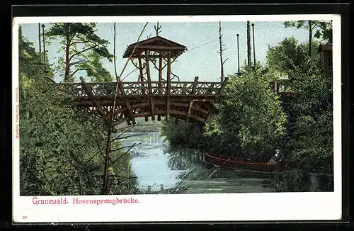 AK Grunewald, Hasensprungbrücke