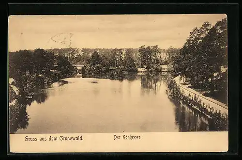 AK Grunewald, Blick über den Königssee