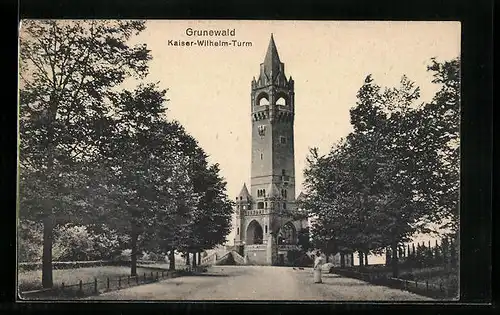 AK Grunewald, Kaiser-Wilhelm-Turm