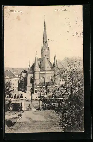 AK Altenburg, Blick auf die Brüderkirche