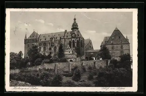 AK Marburg a. d. Lahn, Schloss von Süden