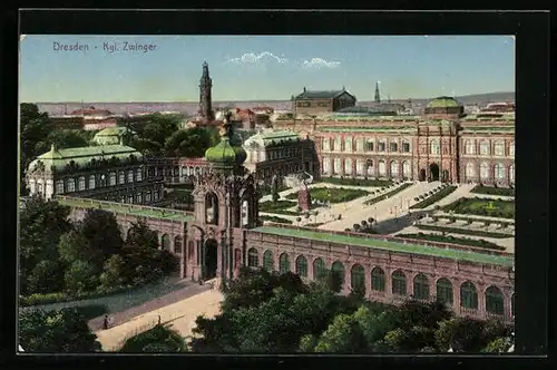 AK Dresden, Kgl. Zwinger