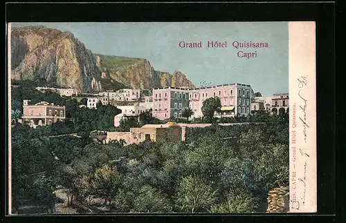 AK Capri, Grand Hotel Quisisana