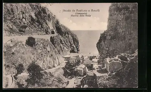 AK Amalfi, Strada da Positano a Amalfi, Marina della Praja