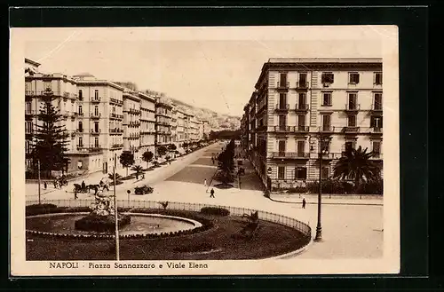 AK Napoli, Piazza Sannazzaro e Viale Elena