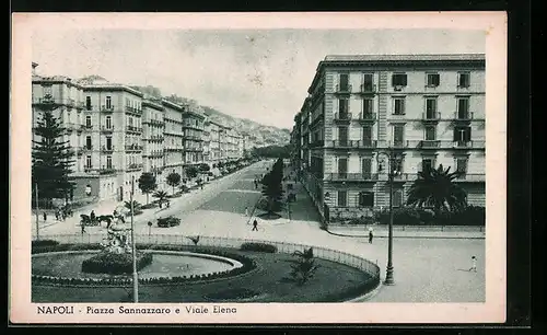 AK Napoli, Piazza Sannazzaro e Viale Elena