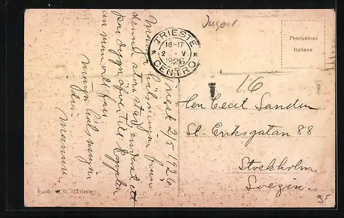 AK Trieste, Via C. Battisti