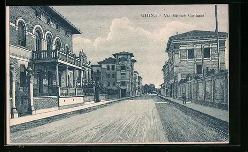 AK Udine, Via Giosuè Carducci