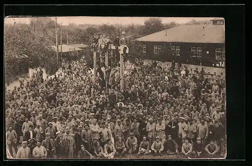 AK Ludwigsburg-Eglosheim, Kriegsgefangenen-Lager