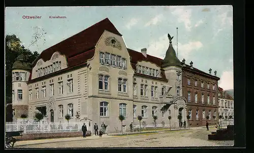 AK Ottweiler, Partie vom Kreishaus