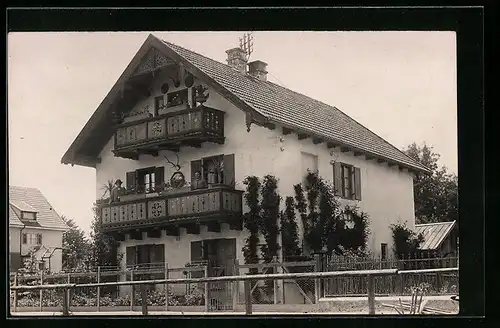 Foto-AK St. Georgen, Haus Klosterhof 31