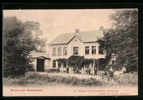 AK Husbyries, Gastwirtschaft von H. Hansen