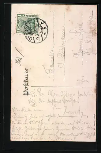 AK Ohligs, Hotel Bergischer Hof Staudacher