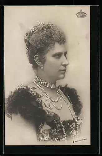 AK Dronning Louise von Dänemark