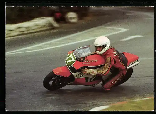 AK Schleiz, Motorrad beim Schleizer Dreieck-Rennen