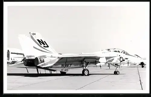 Fotografie Flugzeug Grumman F-14 Tomcat der US-Navy, Kennung VF-124