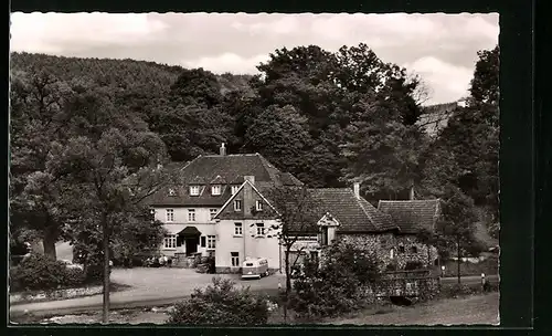 AK Herscheid / Westf., Gasthof-Pension Herscheider Mühle