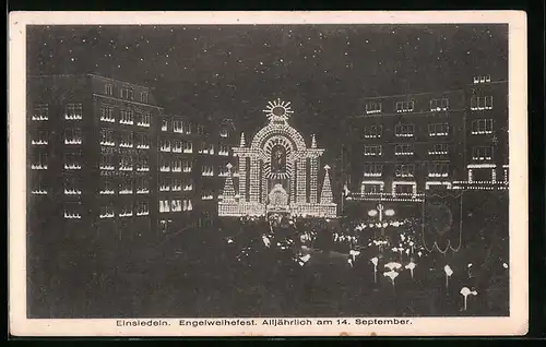 AK Einsiedeln, Engelweihefest, Alljährlich am 14. September